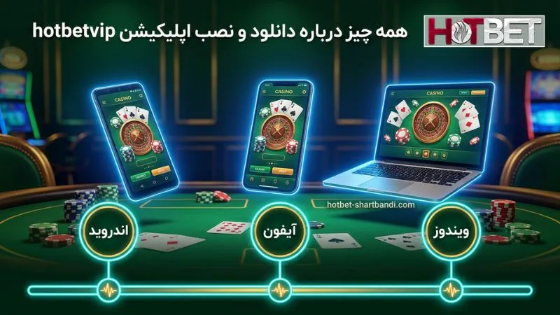 همه چیز درباره دانلود و نصب اپلیکیشن hotbetvip